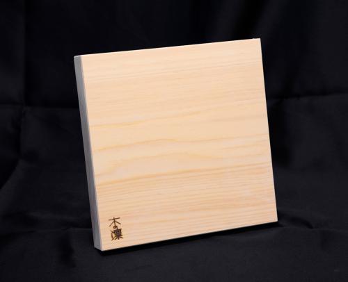 【まな板】 木凛 雅-MIYABI-シリーズ ヒノキまな板 「正方形」 M-SIZE 檜 ひのき まないた