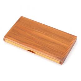 名刺入れ 木製 国産無垢材 名刺ケース 杉  無垢材 ハンドメイド カードケース