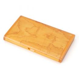 名刺入れ 木製 国産無垢材 名刺ケース イチイ 櫟  無垢材 ハンドメイド カードケース